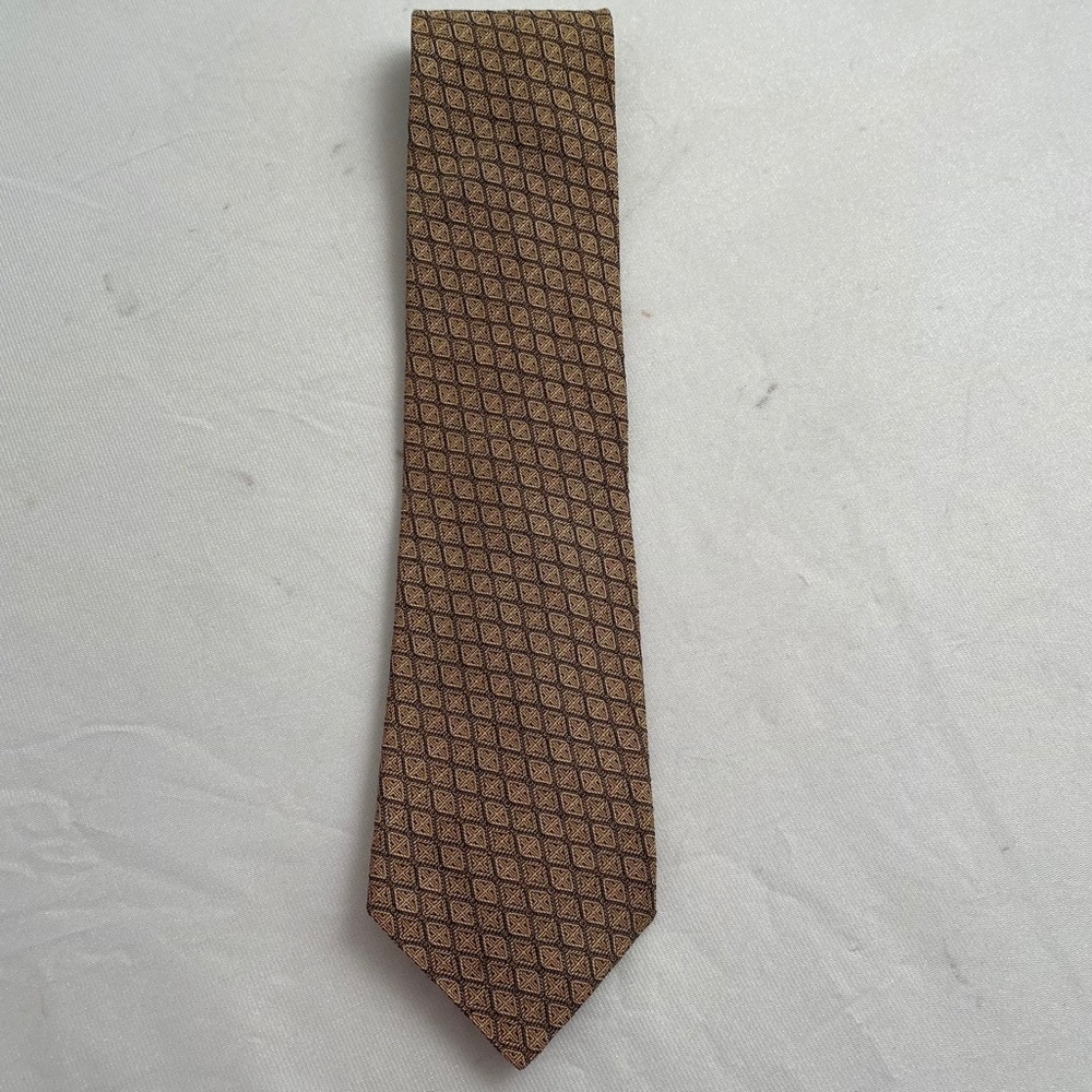 Canali vintage designer silk tie